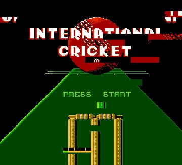 International Cricket (Australia) (Beta) (1992-08-24) screen shot title